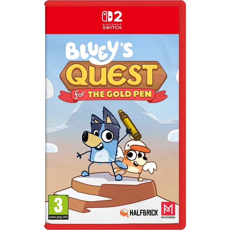 Bluey's Quest for the Gold Pen